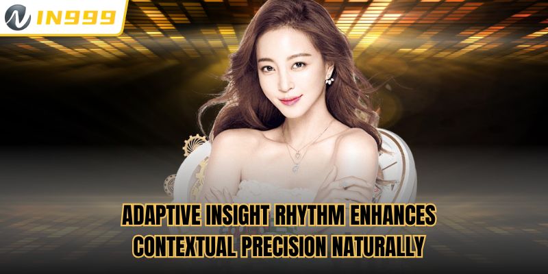 Adaptive insight rhythm enhances contextual precision naturally