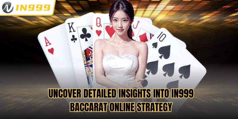 Uncover detailed insights into In999 Baccarat Online Strategy